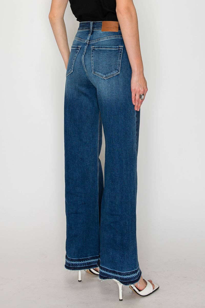 HIGH RISE FLARE JEANS